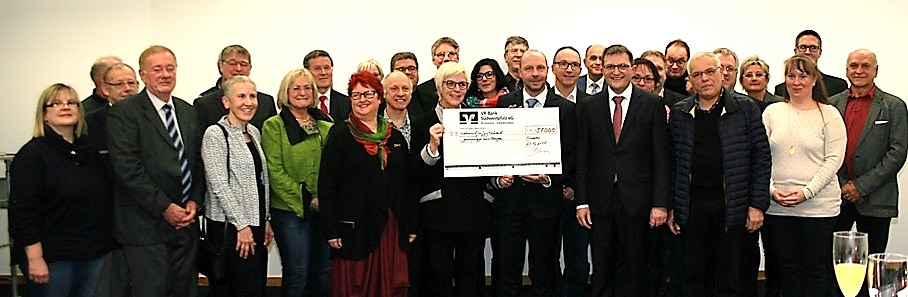 VR Bank Südwestpfalz Spendenübergabe